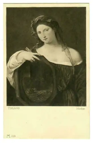 Künstler AK Tiziano Vecelli: Eitelkeit des Irdischen, Ackermann, 30074