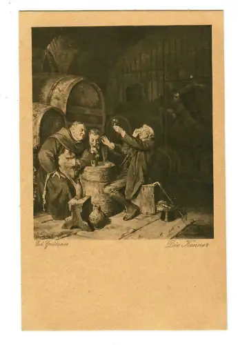 Künstler AK Eduard Grützner: Die Kenner, Wiechmann. 30173