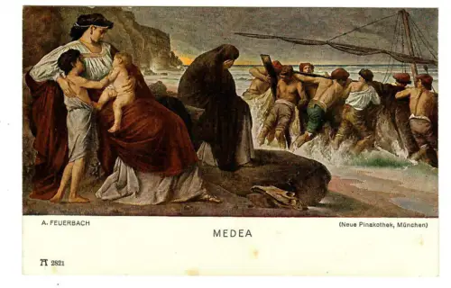 Künstler AK Anselm Feuerbach: Medea, Ackermann - 30419