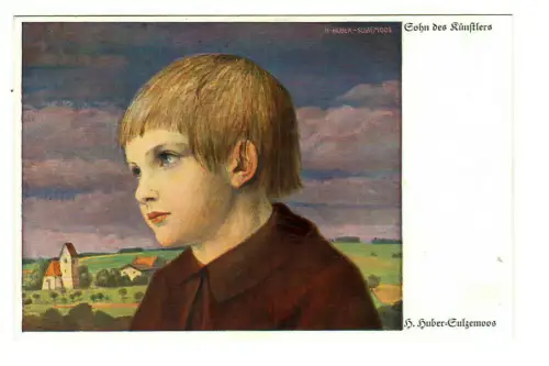 Künstler AK Hans Huber-Sulzemoos:  Sohn des Künstlers, 30013