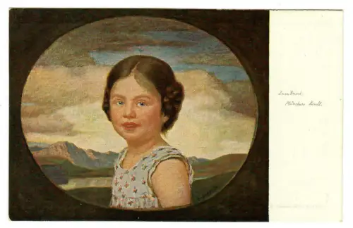 Künstler AK Ludwig von Zumbusch: Münchner Kindl - "Jugend" Postkarte -30272