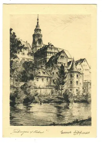 Künstler AK Tübingen, Ernst Zipperer, 10779