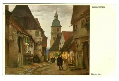 Künstler AK Melchior Kern - Sonntagmorgen, Wiechmann, 30151