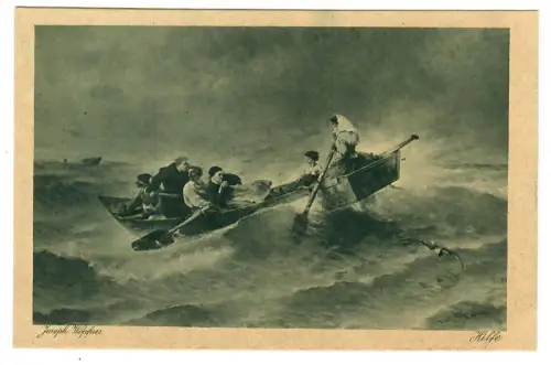 Künstler AK Joseph Wopfner: Hilfe, Wiechmann - 30397