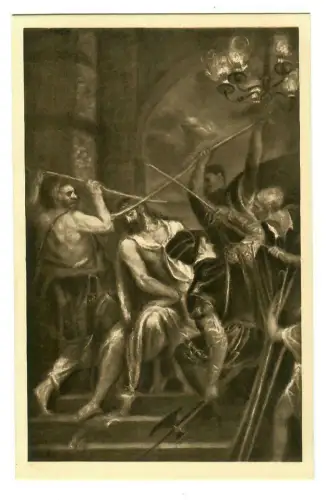 Künstler AK Tiziano: Die Dornenkrönung Christi,  Ackermann, 30071