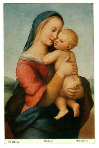 Künstler AK Raffael: Madonna di Tempi, Ackermann, 30080