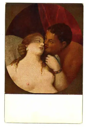 Künstler AK Paolo Veronese, Jupiter und Antiope, 30501