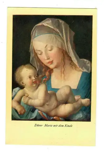 Künstler AK Dürer: Maria mit dem Kinde, Julius Bard, 30193