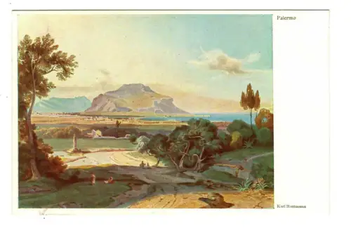 Künstler AK Karl Rottmann: Palermo, Wiechmann - 30367