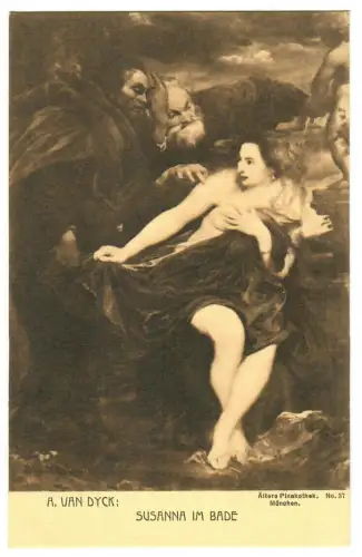 Künstler AK Anthonis van Dyck, Susanna im Bade, Percy Hein München, 30426