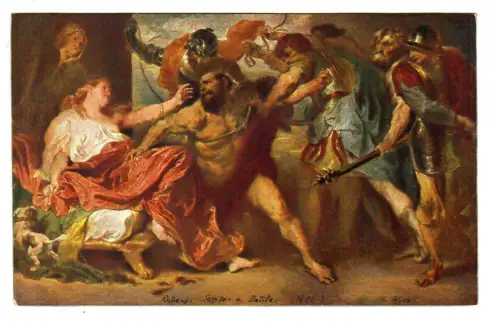 Künstler AK Rubens, Samson und Dalila, 30494