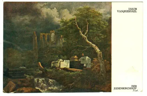 Künstler AK Jakob van Ruisdael: Der Judenkirchhof, 30634