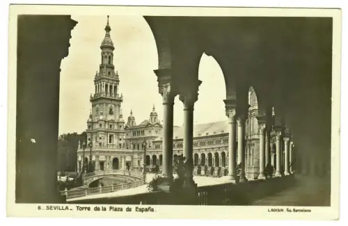 AK Sevilla, Torre de la Plaza Espana, 10937