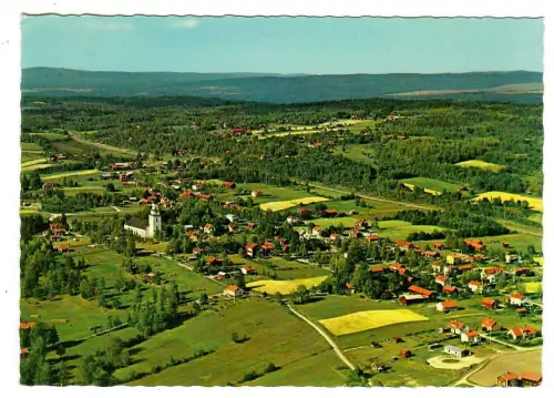 AK Darlana, Boda Kyrkby Rättviks, Schweden, Fliegeraufnahme 10248