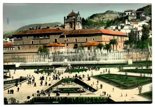 AK Granada, Jardines y Fuente del Triunfo, 10950