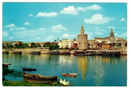 AK Sevilla, Rio Guadalquivir , Torre del Oro, 10942