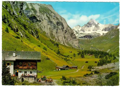 AK Ködnitztal Großglockner Osttirol, Lucknerhaus, Alpengasthaus, 10498