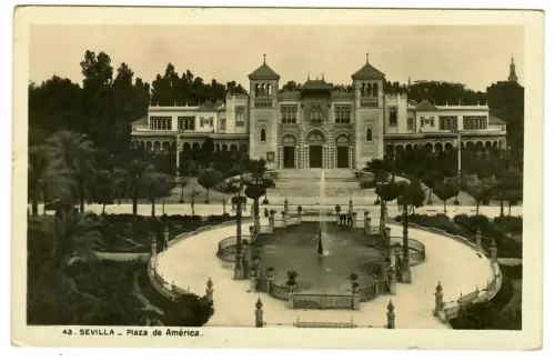 AK Sevilla, Plaza de Americana, 10935