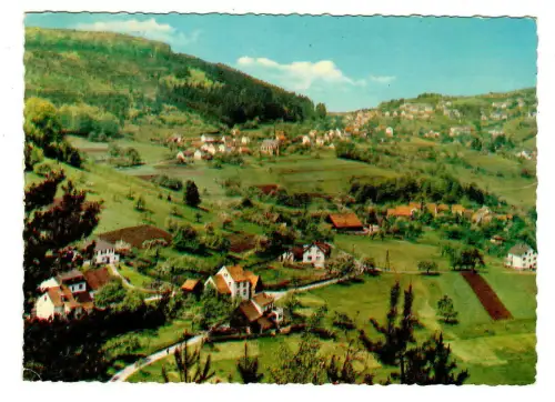 AK Wilhelmsfeld, Gaststätte/Pension Schriesheimer Hof, Fliegeraufnahme, 10202