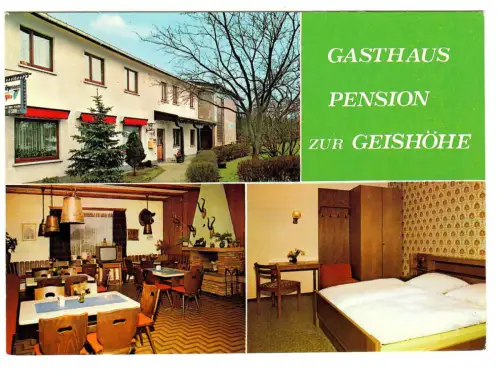AK Ober-Wintersbach,  Gasthaus Pension "Zur Geishöhe", 10869