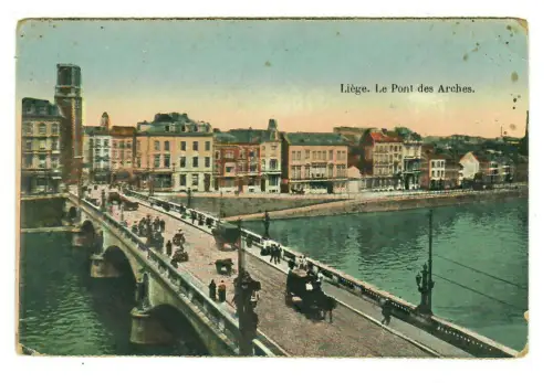AK Liège (Lüttich) -  Le Pount des Arches - Belgien 1. WK 1918, 101122