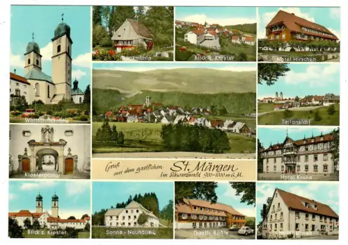 AK St. Märgen im Schwarzwald, 11087