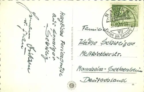 AK Flüeli-Ranft, Teilansicht, 10818