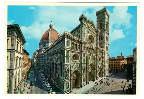 AK Firenze Cateedrale e Campanile di Giotto, Florenz, 10917