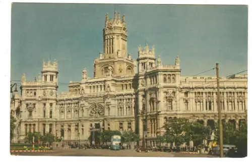 AK Madrid, El Palacio de Comunicaciones, 10968