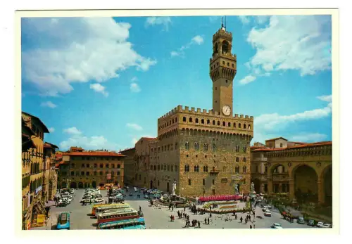 AK Firenze - Florenz Signoriaplatz, Plazza della Signoria, 10228
