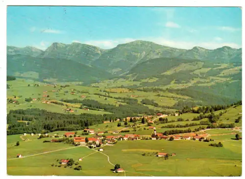 AK Oberreute Allgäu -Luftbild - Fliegeraufnahme - 10364