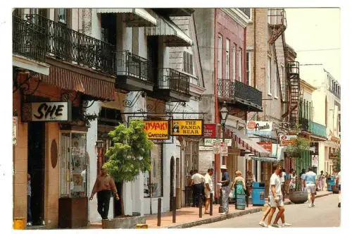 AK New Orleans, Louisiana: Bourbon Street, 10252