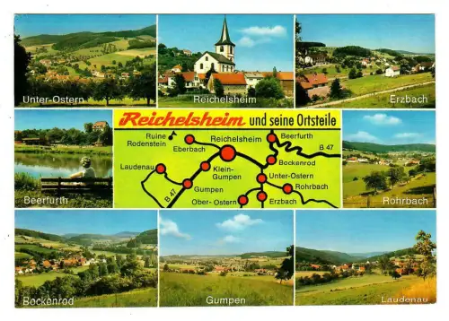 AK Reichelsheim und seine Ortsteile, Odenwald, 10237