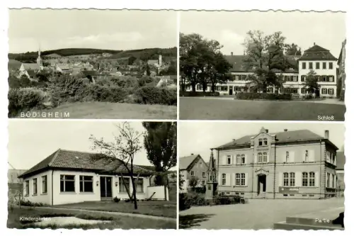 AK Buchen Bödigheim Schloß Kindergarten  Gesamtansicht - 10358