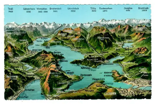 AK Vierwaldstädtersee - Schweiz - 10349