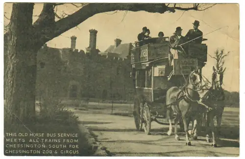 AK Chessington, The old hourse bus service,  11134