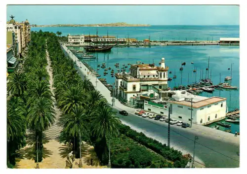 AK Alicante, Hafenpromenade, 10941