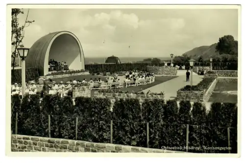 AK Misdroy, Konzertgarten, 10752