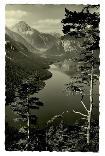 AK Plansee Tirol mit Heiterwangersee Heiterwang und Thanella - 10350