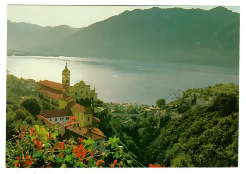 AK Locarno, Lago Maggiore, Madonna del Sasso, 10923