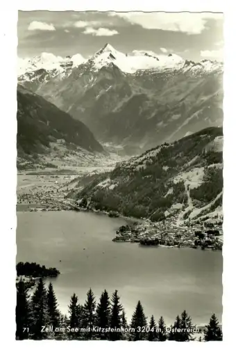 AK Zell am See mit Kitzsteinhorn - 10343