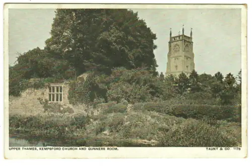 AK Kempsford Gloucestershir, Kirche und Gunners Room, 11046