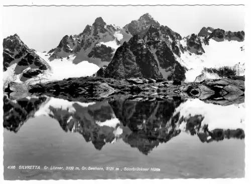 AK Silvretta Bieler Höhe, Montafon, Alpen, 11076