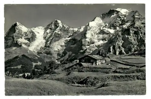 AK Mürren, Oberberg - Eiger-Münch-Jungfrau 10294