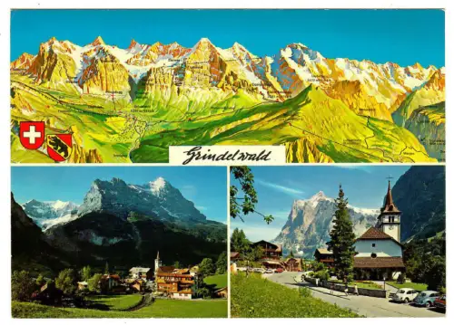 AK Grindelwald Berner Alpen - 10382