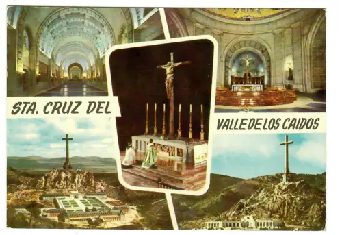 AK Santa Cruz  de Valle del los Caidos, Cripta Basilica, 10939