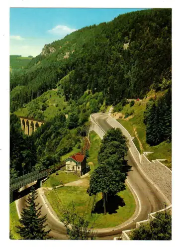 AK Ravenna-Viadukt mit Ravenna Schlucht im Höllental - 10528