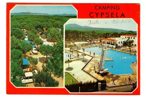 AK Camping Cypsela, Costa Brava, Katalonien, 10291