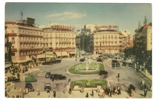 AK Madrid, La Puerta del Sol, 10967