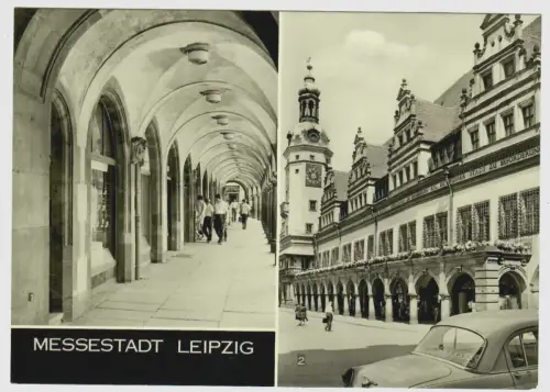 AK Leipzig, Altes Rathaus mit Kolonnaden, 11117